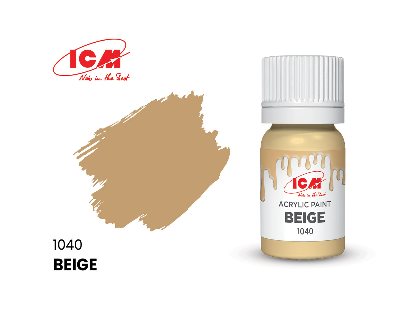ICM 1040 Beige  12ml Acrylic Paint