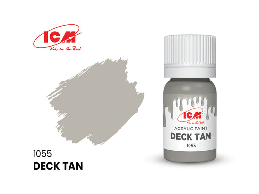 ICM 1055 Deck Tan 12ml Acrylic Paint