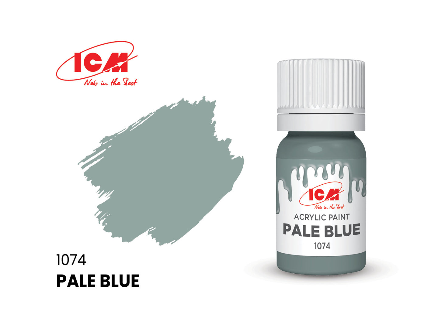 ICM 1074 Pale Blue 12ml Acrylic Paint