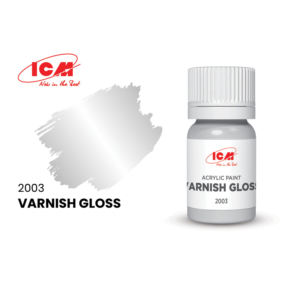 ICM 2003 Varnish Gloss 12ml Acrylic Paint