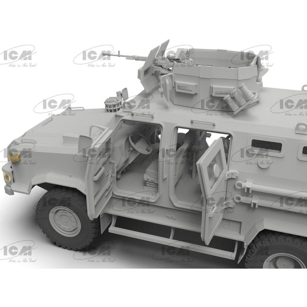 ICM 35014 Kozak-2 Ukrainian MRAP-Class Armoured Vehicle 1:35 Model Kit