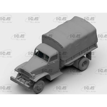ICM 35594 Chevrolet G7117 with WWII Soviet Drivers 1:35 Plastic Model Kit