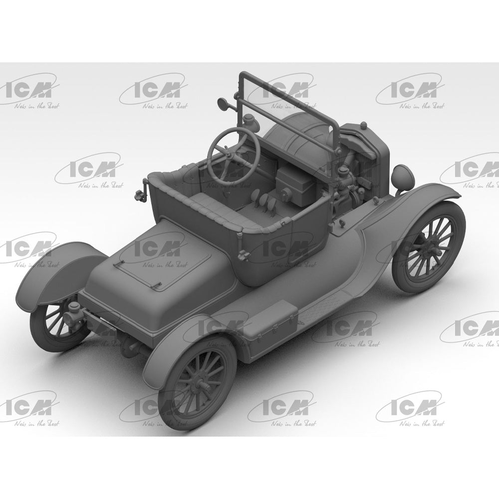 ICM 35831 Ford Model T Runabout 1918 American Passenger Car 1:35 Model Kit