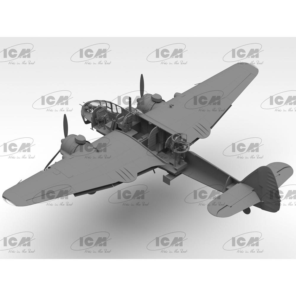 ICM 48311 Bristol Beaufort Mk.IA w/Tropical Filter 1:48 Plastic Model Kit