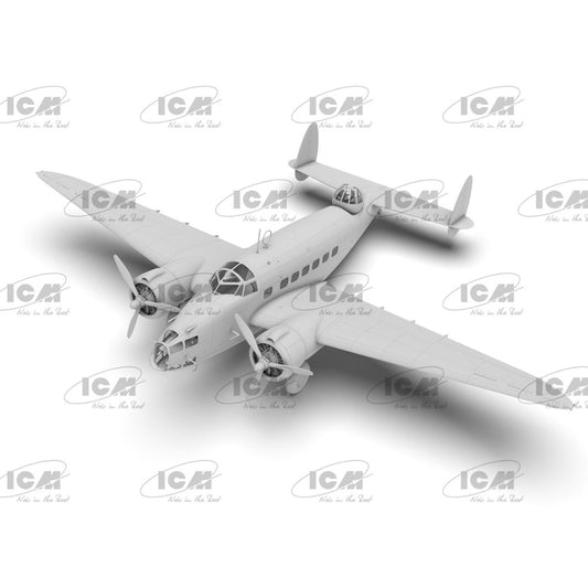 ICM Lockheed Hudson Mk III WWII Light Bomber 1:48 Model Kit - 48331