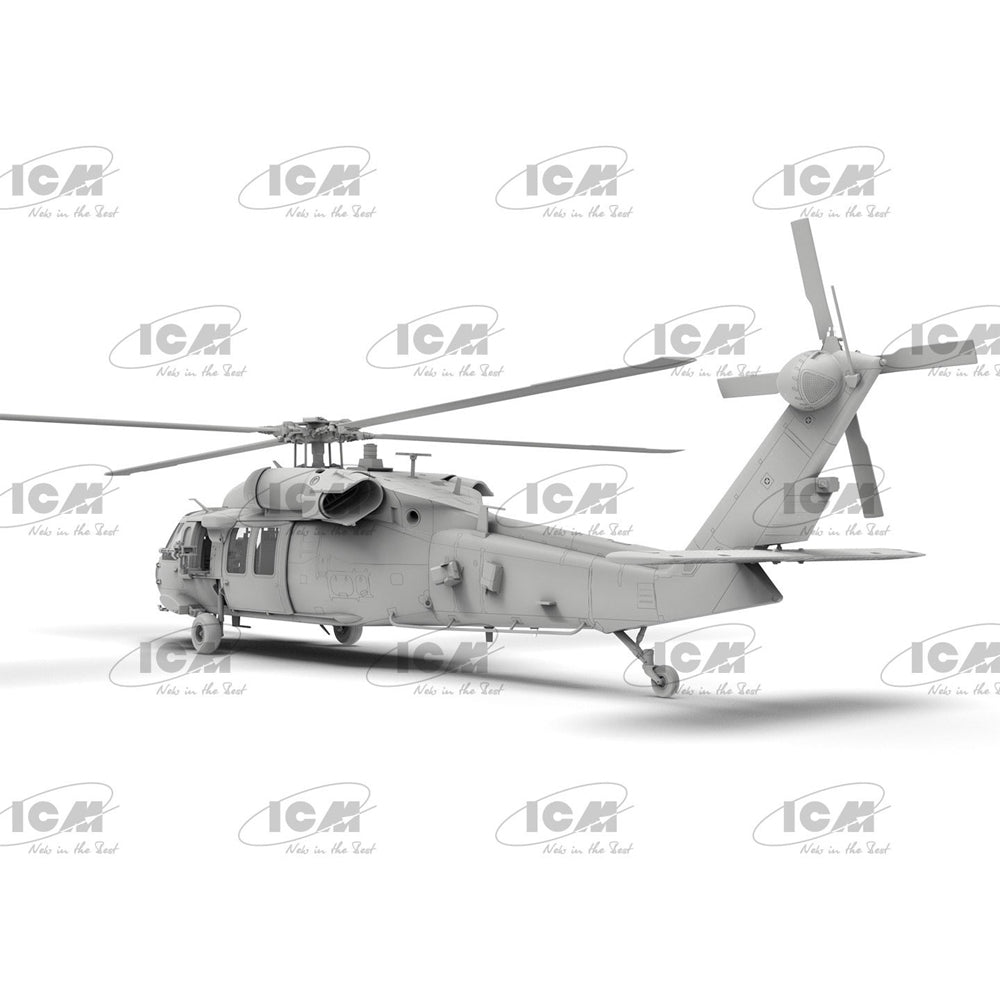 ICM 48360 MH-60L Black Hawk US Special Forces Helicopter 1:48 Model Kit