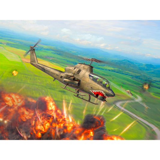 ICM 53030 Bell AH-1G Cobra US Attack Helicopter 1:35 Model Kit