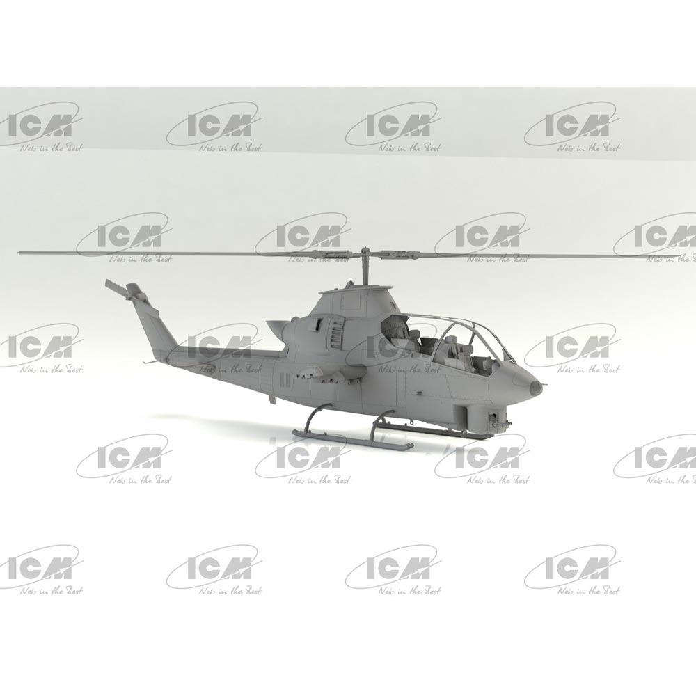 ICM 53031 Bell AH-1G Cobra Late Prod US Attack Helicopter 1:35 Plastic Model Kit