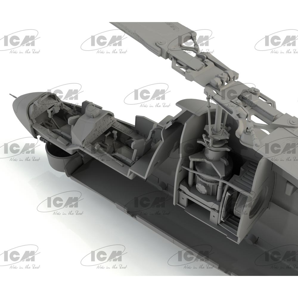 ICM 53031 Bell AH-1G Cobra Late Prod US Attack Helicopter 1:35 Plastic Model Kit
