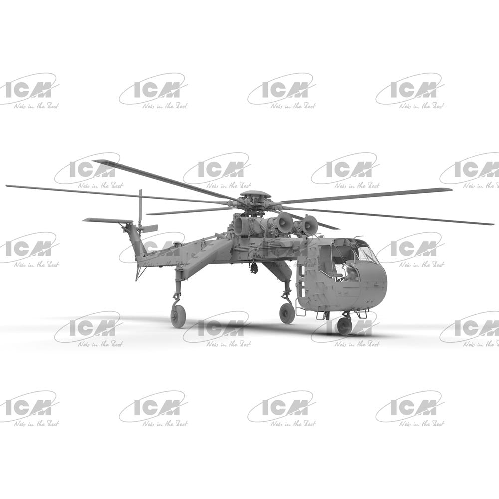 ICM 53054 Sikorsky CH-54A Tarhe US Helicopter 1:35 Model Kit