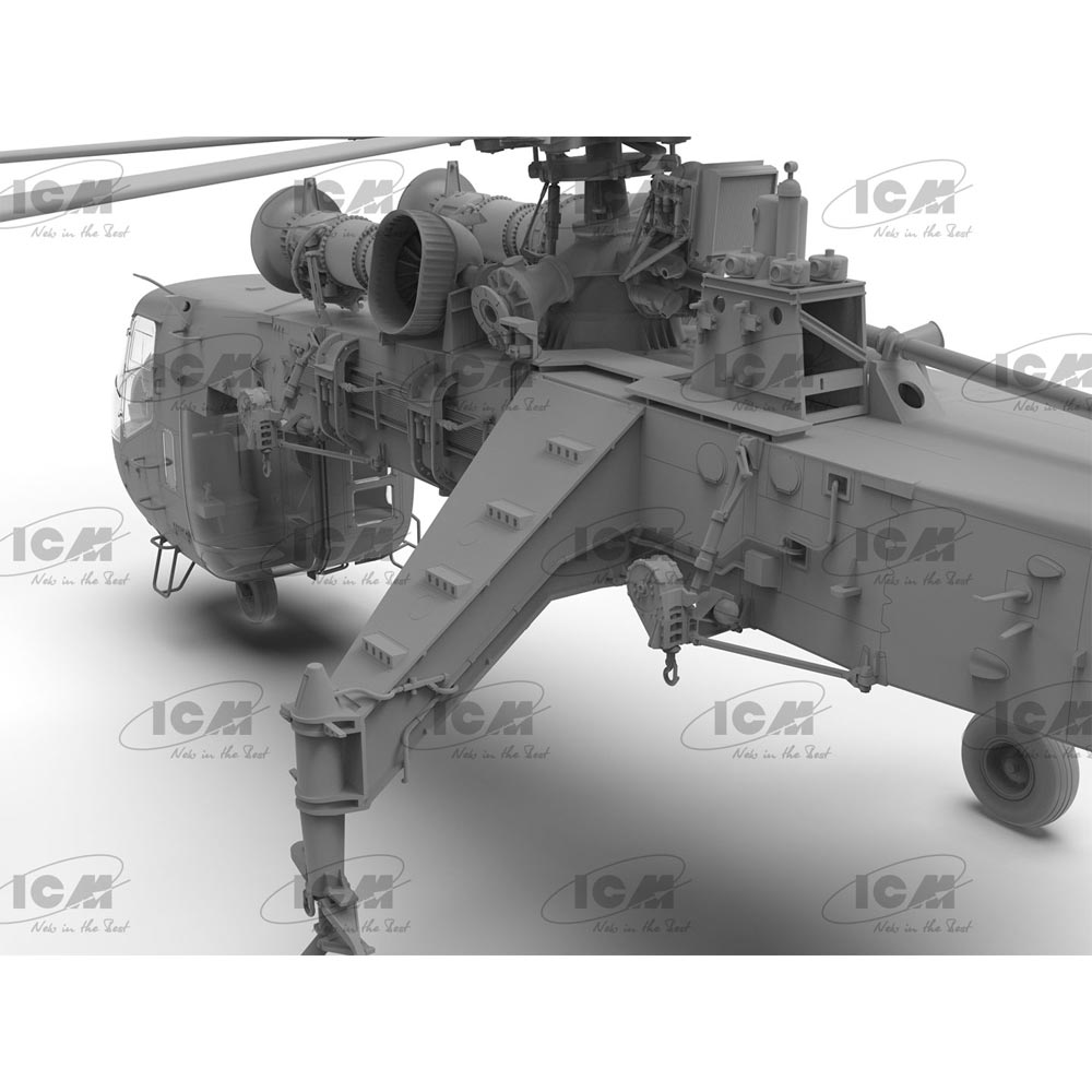 ICM 53054 Sikorsky CH-54A Tarhe US Helicopter 1:35 Model Kit
