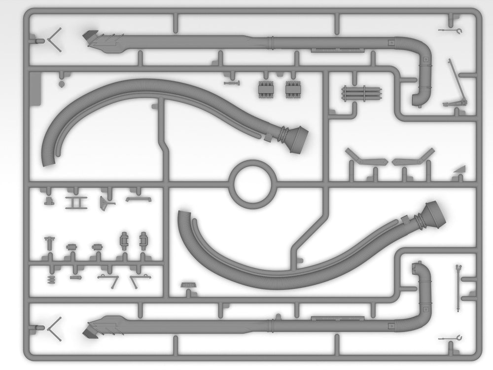 ICM 53202 S-64 Helicopter Fire Tank 1:35 Model Kit