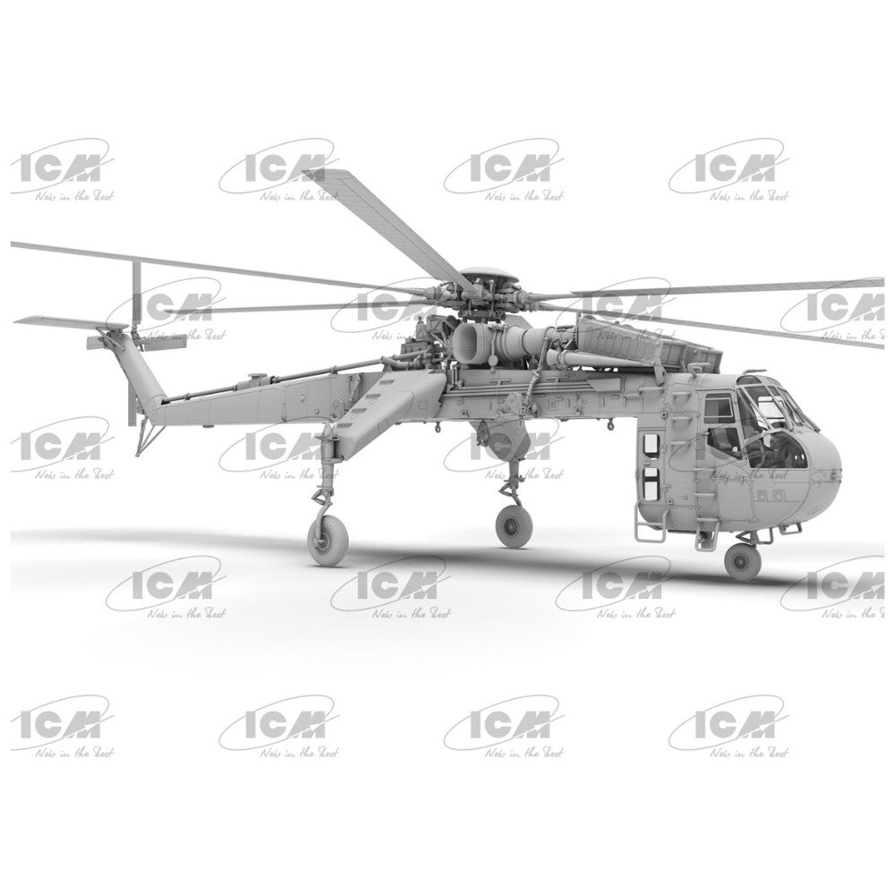 ICM Sikorsky CH-54A Tarhe US Heavy Helicopter 1:72