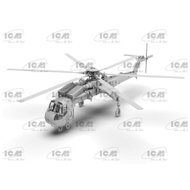 ICM Sikorsky CH-54A Tarhe US Heavy Helicopter 1:72