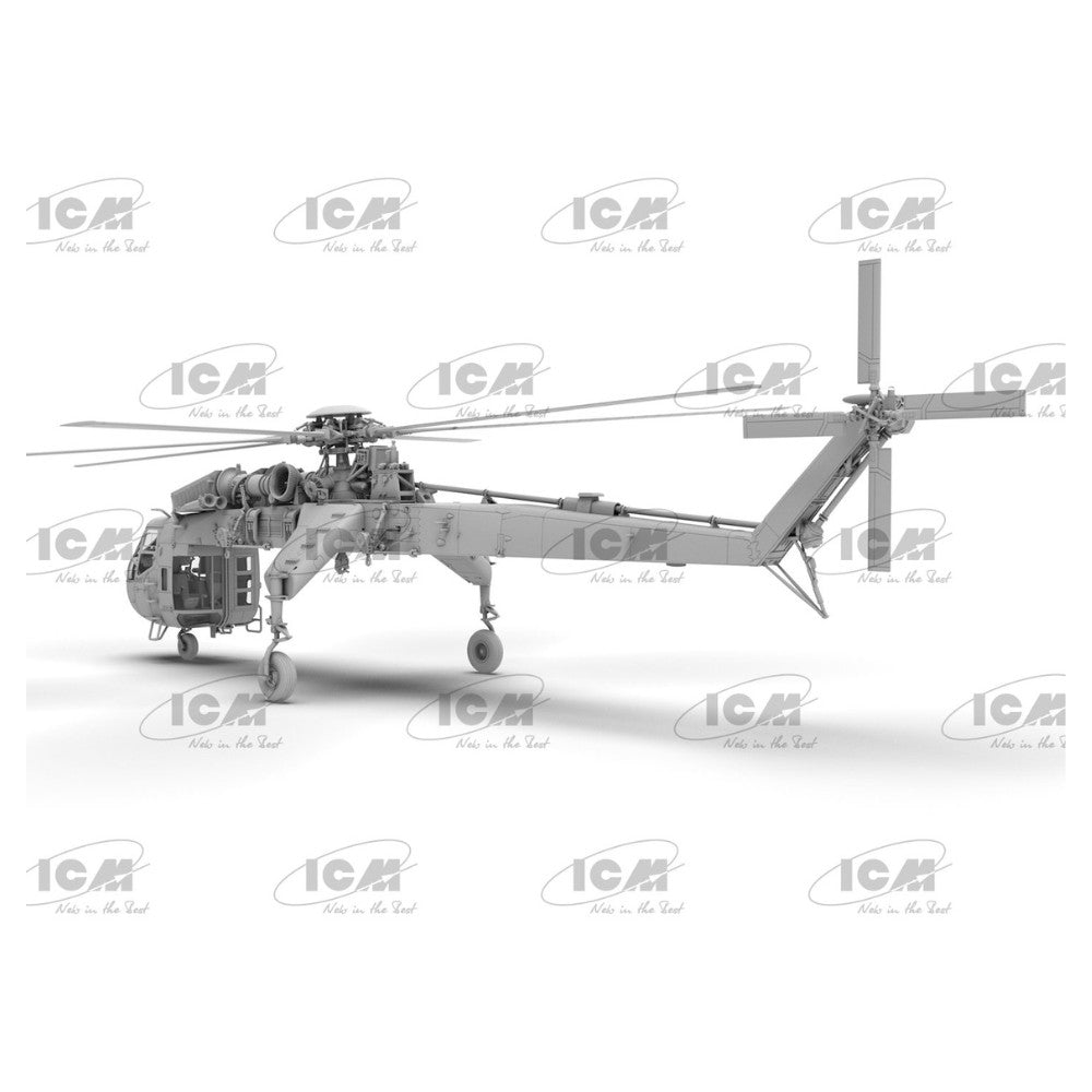 ICM Sikorsky CH-54A Tarhe US Heavy Helicopter 1:72