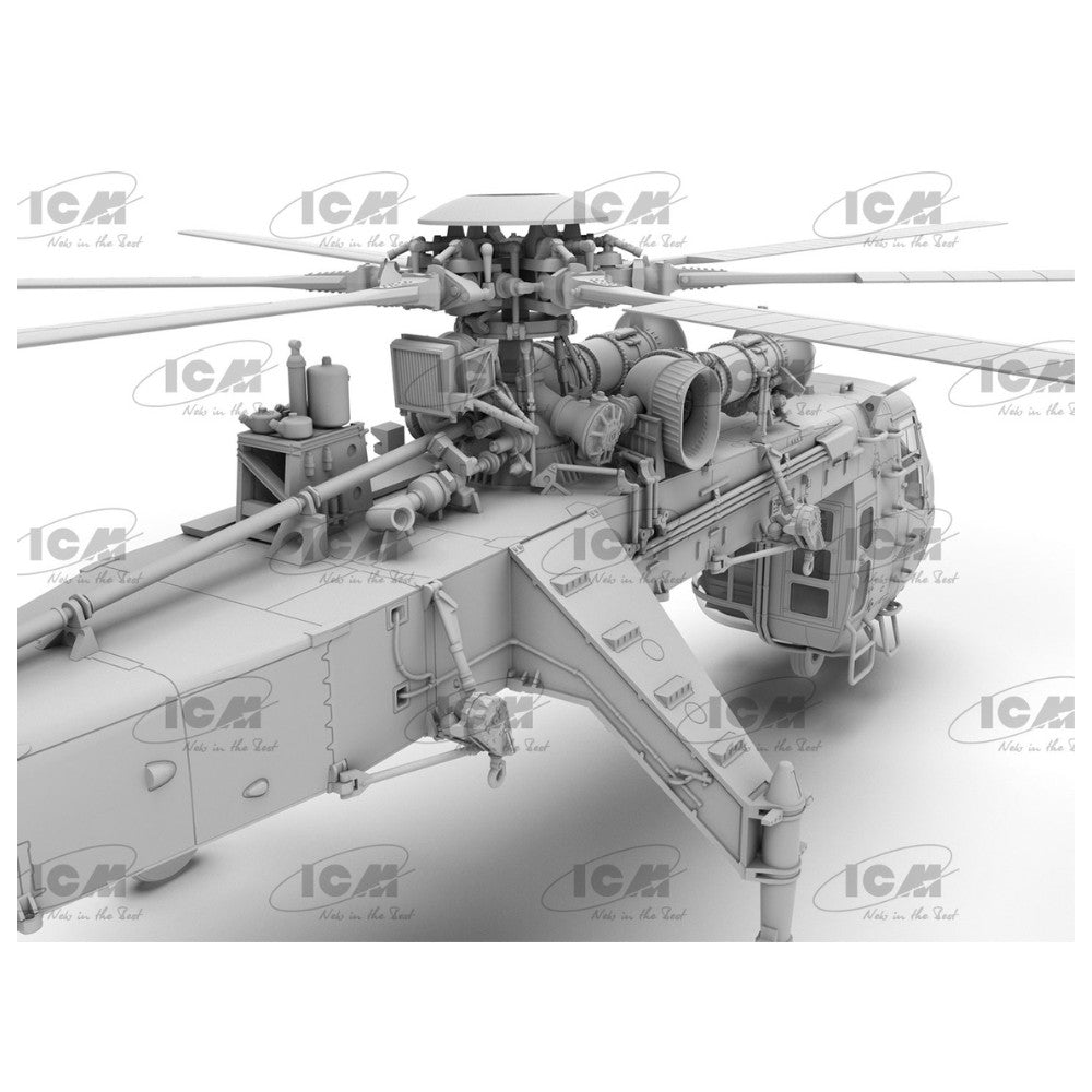 ICM Sikorsky CH-54A Tarhe US Heavy Helicopter 1:72