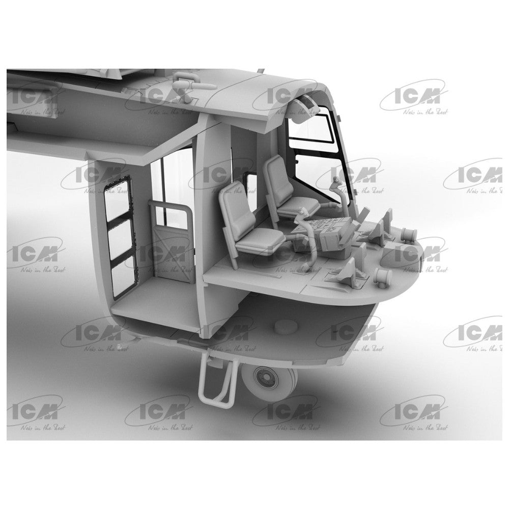 ICM Sikorsky CH-54A Tarhe US Heavy Helicopter 1:72