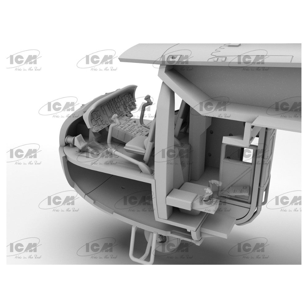 ICM Sikorsky CH-54A Tarhe US Heavy Helicopter 1:72