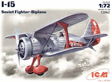 ICM 72062 Polikarpov I-15 1:72 Aircraft Model Kit