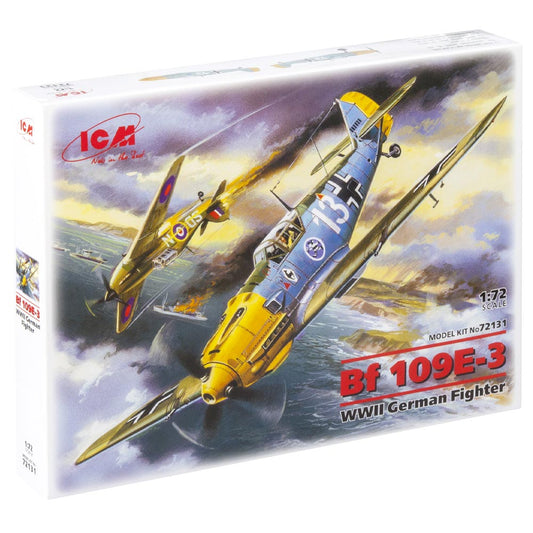 ICM 72131 Messerschmitt Bf-109E-3 1:72 Aircraft Model Kit