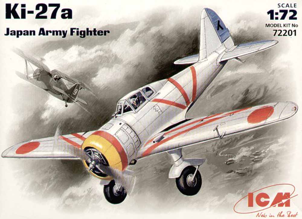 ICM 72201 Nakajima Ki-27a 1:72 Aircraft Model Kit