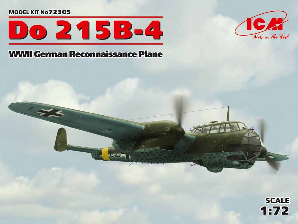 ICM 72305 Dornier Do-215B-4 WWII Reconnaissance version 1:72 Aircraft Model Kit
