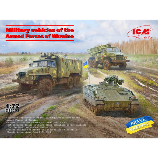 ICM DS7205 Military Vehicles of the Armed Forces of Ukraine 1:35 Model Kit
