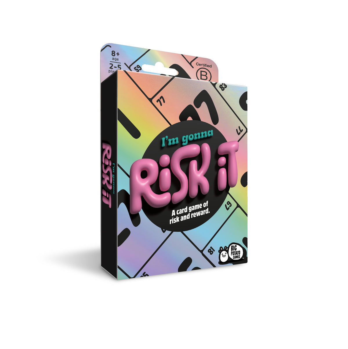 I'm Gonna Risk It Party Game 2-5 Players Age 8+ Big Potato Games