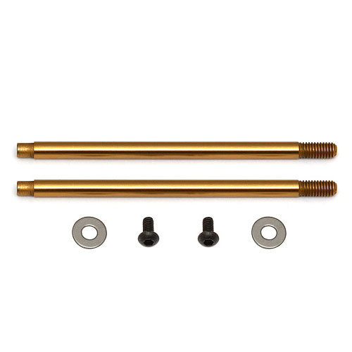 Associated 3X35mm Shock Shaft V2 Tin for As91579 Body (2) AS91623