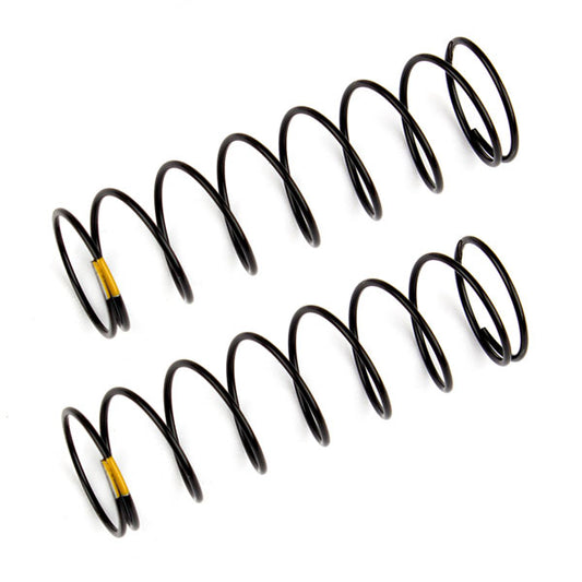 Team Associated Rear Shock Springs Yellow 2.30 Lb/In L61mm AS91841
