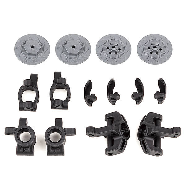 Team Associated Reflex 14R Steering/Caster Blocks/Hubs/Br AS21575