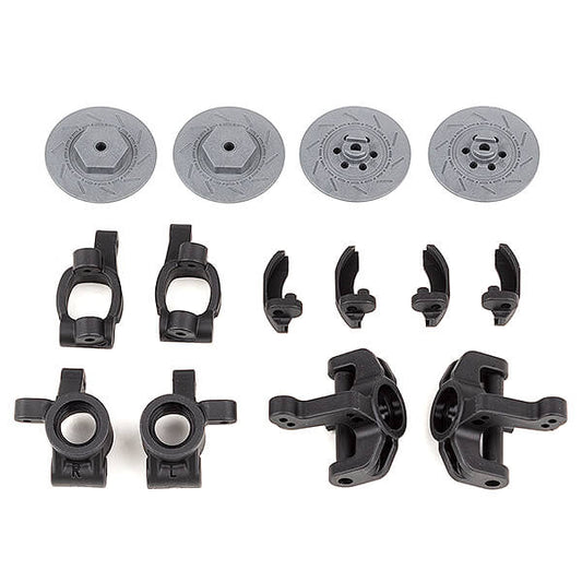 Team Associated Reflex 14R Steering/Caster Blocks/Hubs/Br AS21575