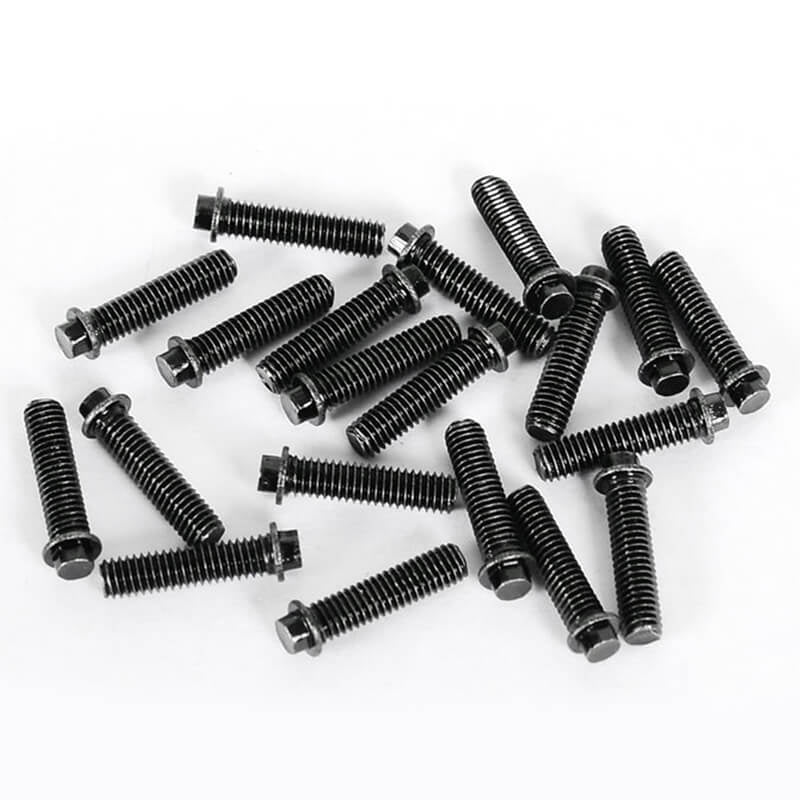 RC4WD Miniature Scale Hex Bolts (M3X12mm) (Black) Z-S0690