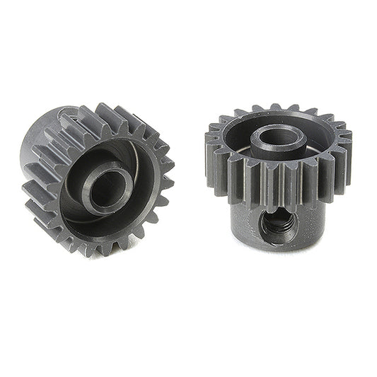 Corally 48 dp Pinion Short Hard Anodised Al7075 22 Teeth Shaft Dia. 3.17mm