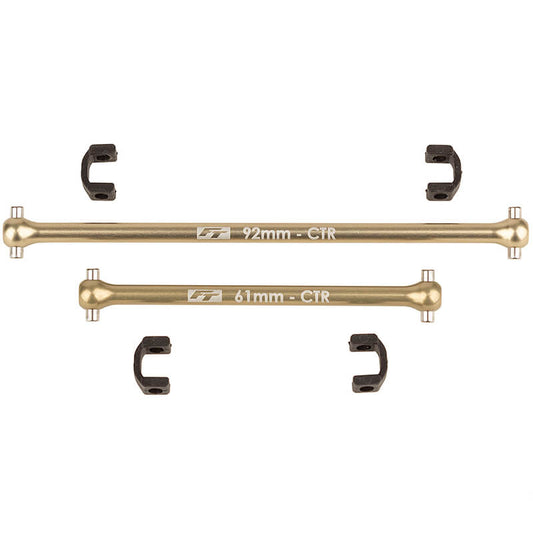 Team Associated RC10B74.2 Ft Centre Dogbone Set Aluminium AS92373