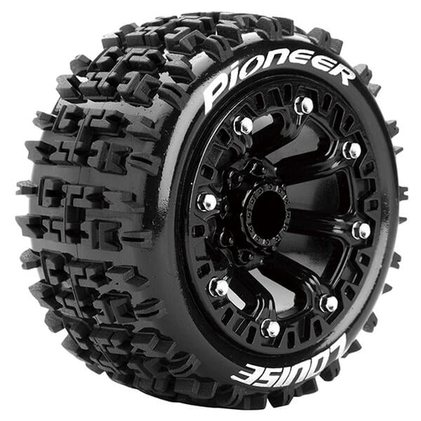 Louise RC St-Pioneer 1/16 Soft Black TRX 1:16 E-Revo FR & L-T3278SB