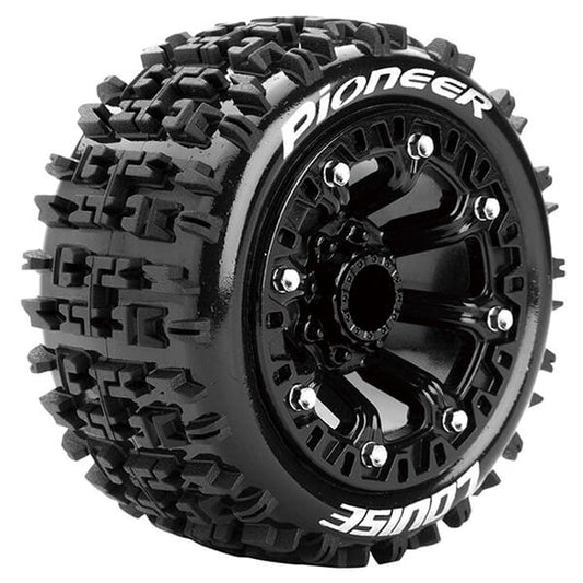 Louise RC St-Pioneer 1/16 Soft Black TRX 1:16 E-Revo FR & L-T3278SB