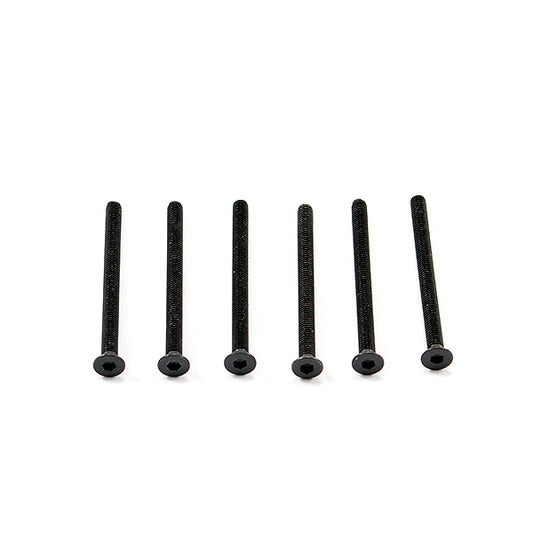 FTX Zorro Flat Head Hex Screw M3X40mm (6Pc) FTX6967