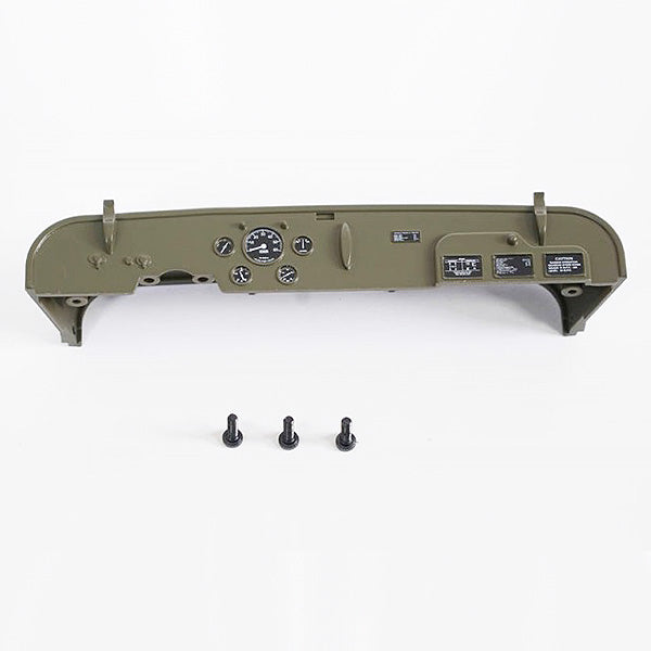 ROC Hobby 1:12 1941 Willys Mb Instrument Panel ROC-C1132
