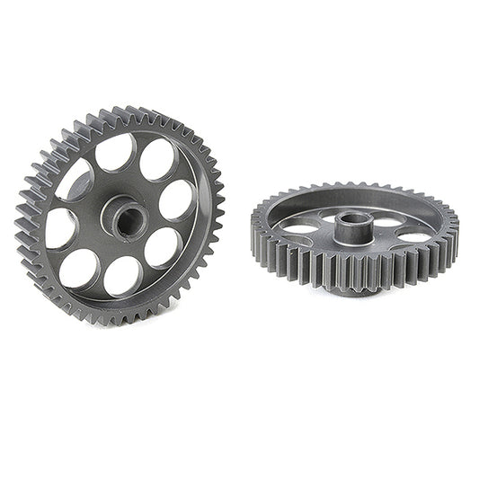 Corally 48 dp Pinion Short Hard Anodised Al7075 46 Teeth Shaft Dia. 3.17mm