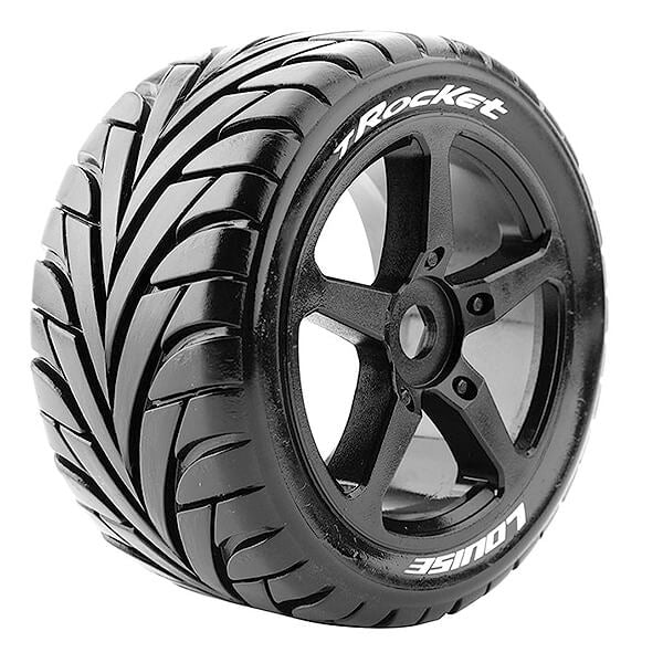 Louise RC T-Rocket 1:8 Fr/Rr Soft 0 Offset Black L-T3250SB