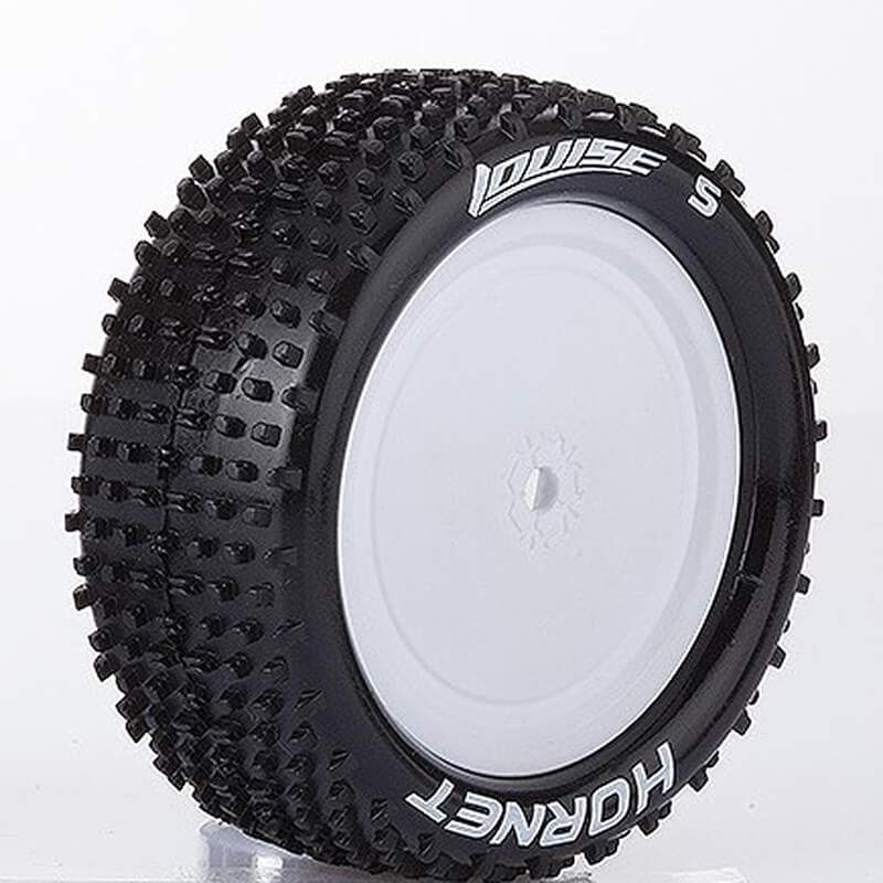 Louise RC E-Hornet 1:10 4Wd/Fr Soft Kyosho Hex 12mm White L-T3170SWKF