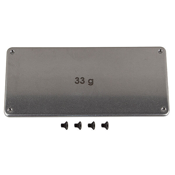 Team Associated RC10B6.4 Ft 33G ESC Weight, Steel AS91977