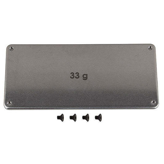 Team Associated RC10B6.4 Ft 33G ESC Weight, Steel AS91977