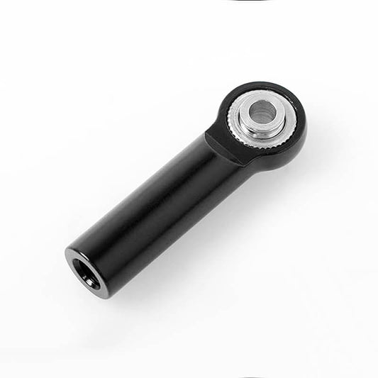RC4WD M3/M4 Long Straight Aluminum Rod Ends (Black) (10) Z-S1677