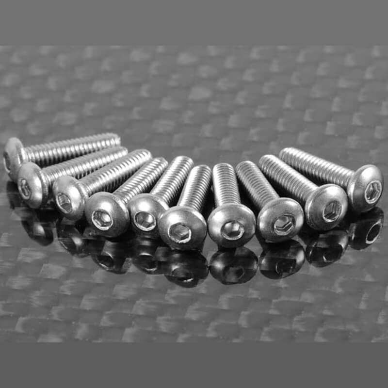 RC4WD Button Head Cap Screws M2.5 X 10mm (10) Z-S0980