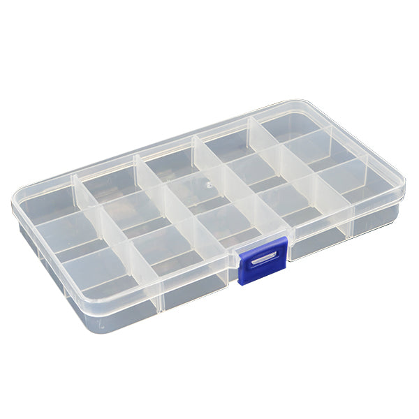 Fastrax Parts Box 175mm X 100mm (15 Sections) FAST676-E