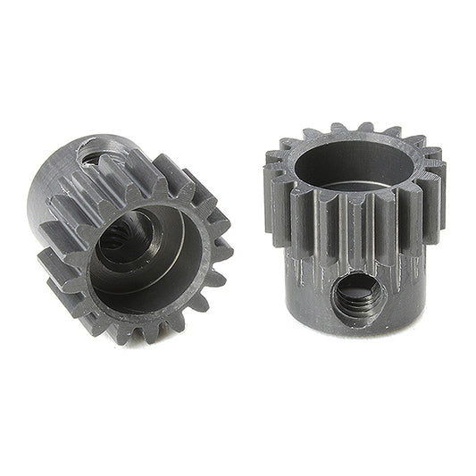 Corally 48 dp Pinion Short Hard Anodised Al7075 17 Teeth Shaft Dia. 3.17mm