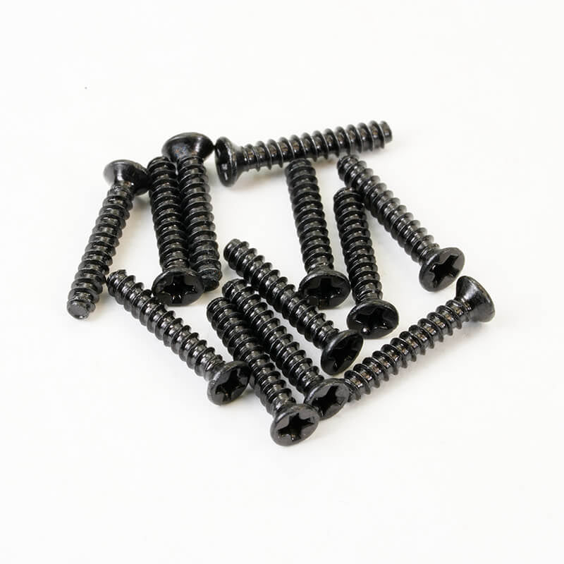 FTX Havok Flathead Self Tapping Screws 2 X 12mm (12Pc) FTX10648