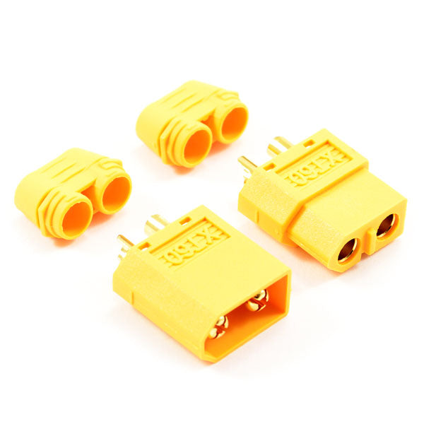 Etronix XT-60 Connector (Male/Female) w/Protective Sleeve ET0796P